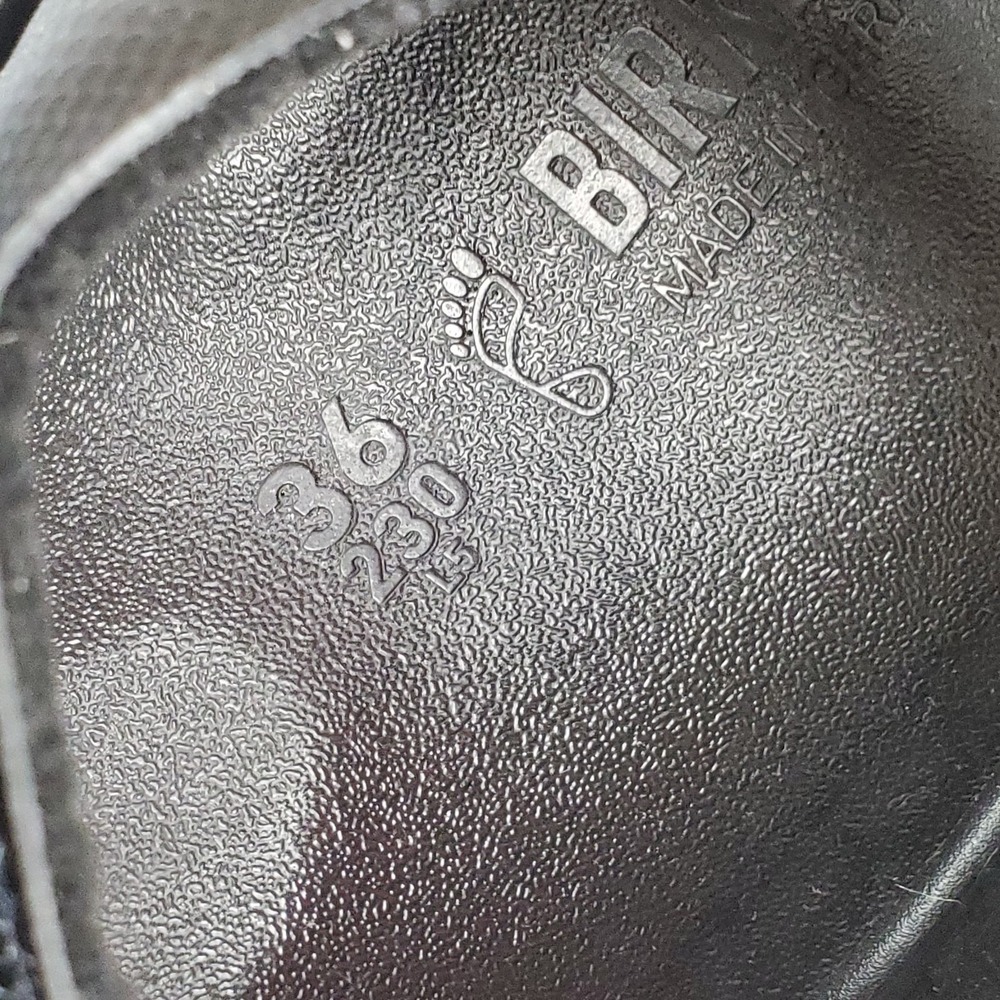 Birkenstock Mogami Terra Womens Sandals Sz 5 Apex Black Slip On Slingback View 5